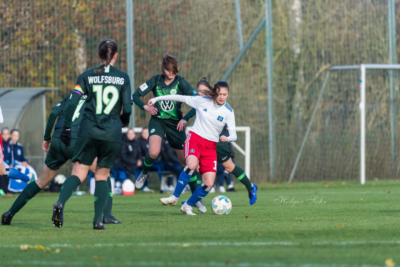 Bild 52 - B-Juniorinnen HSV - VfL Wolfsburg : Ergebnis: 2:1